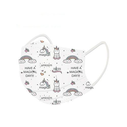 Mascarilla de protección con filtro - unicorn - Changzhou Zener Medtec - semimáscara / pediátrica / desechable