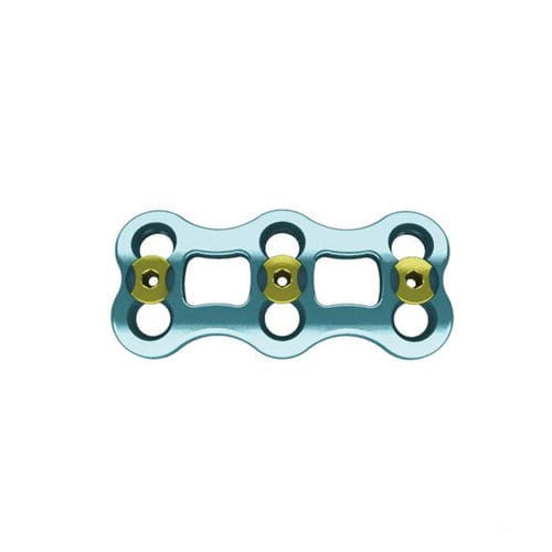 Placa de artrodesis cervical - MERCURY - Changzhou Zener Medtec - 2 niveles