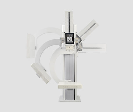Sistema de radiografía digital - 6600C - Shenzhen Lanmage Medical Technology - para radiografía polivalente / con mesa móvil / con brazo portatubos pivotante