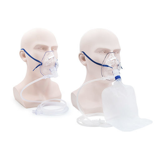 Máscara de oxígeno para adulto - EM01 series - Excellentcare Medical - de concentración media / transparente