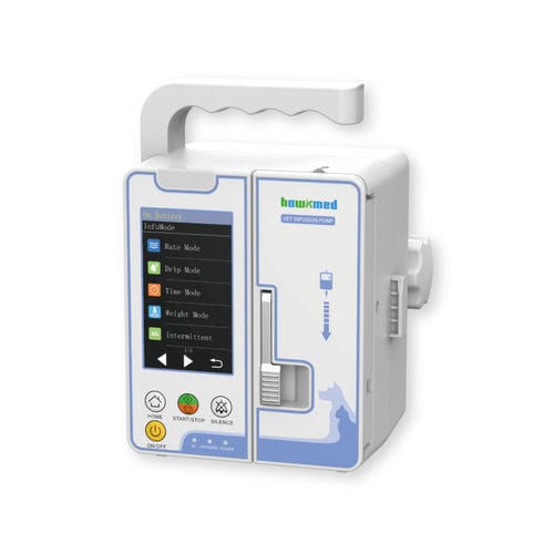 Bomba de infusión 1 vía - T2000VET - Shenzhen Hawk Medical Instrument - veterinaria / para animales