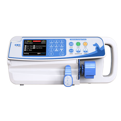 Bomba de jeringa veterinaria - HK-400VET - Shenzhen Hawk Medical Instrument - 1 vía