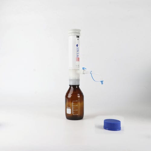 Dispensador sobre frasco de laboratorio - 602100 series - HWTAi - de volumen regulable