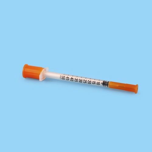 Jeringa de insulina - HWTAi - 1 ml / 0,5 ml / desechable