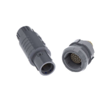 Conector macho-hembra - 2P   - JPC Connectivity - para dispositivos médicos / para el sector médico / de plástico