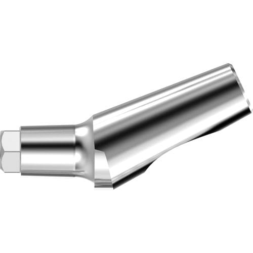 Pilar para implante de titanio - AMO series - Faico Medical - hexágono interno / en ángulo / cementado