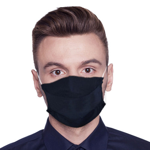 Mascarilla de protección de tejido - bleu-1 - Dinomed Factory - de algodón / de poliéster / para adulto
