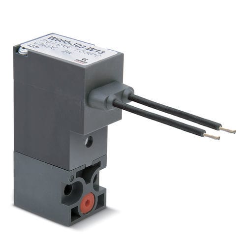 Válvula para el sector médico - Series W - Camozzi Automation - con solenoides