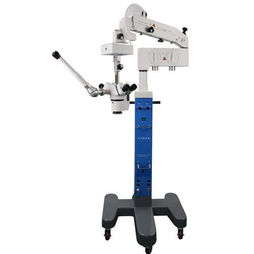 Microscopio quirúrgico de uso múltiple - YH-X-6A - Jiangsu Bairun Medical Technology - con ruedas