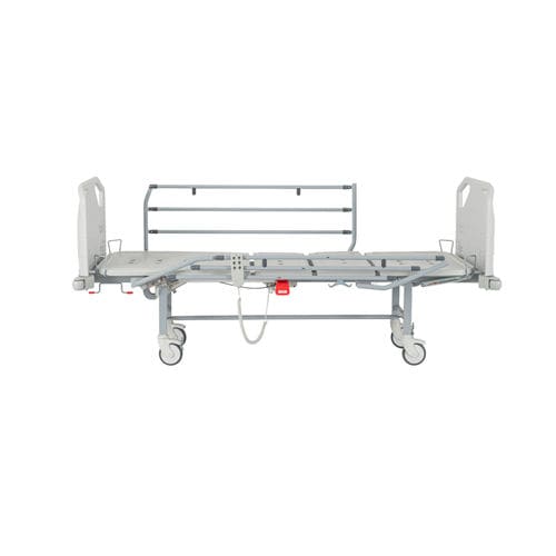Cama para cuidados intensivos - EVO 2X - HOSPITOOL MEDICAL DEVICES INC. - eléctrica / con ruedas / de 4 secciones