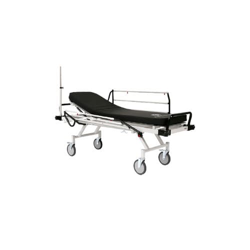 Carro camilla de transporte - PRONTO GAMMA - HOSPITOOL MEDICAL DEVICES INC. - manual / de altura variable / con respaldo regulable