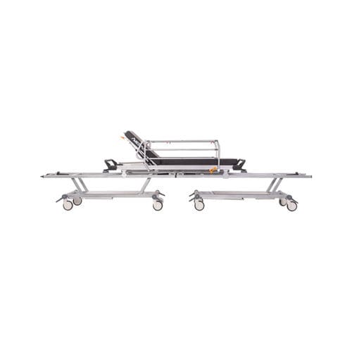 Carro camilla de emergencia - PRONTO TRANSFER - HOSPITOOL MEDICAL DEVICES INC. - de transferencia / hidráulico / de altura variable