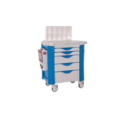 Carro médico - AC - HOSPITOOL MEDICAL DEVICES INC. - de anestesia / de uso general / portacilindros de oxígeno