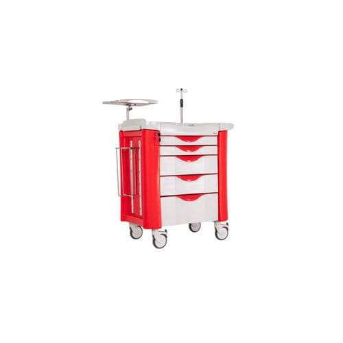 Carro médico - EC - HOSPITOOL MEDICAL DEVICES INC. - de emergencia / de uso general / portacilindros de oxígeno
