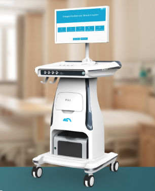 Sistema de rehabilitación perineal con electromiografía pélvica - B4PLUS - Medlander Medical Technology - con impresora / con ruedas