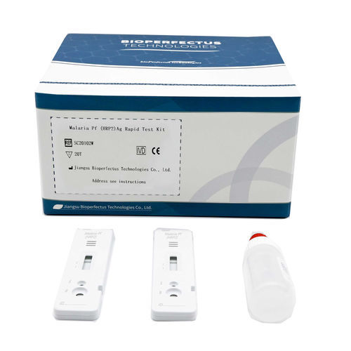 Kit de prueba de malaria - SC20102W series - Jiangsu Bioperfectus Technologies Co., Ltd. - para enfermermedades infecciosas / de Plasmodium / de sangre total