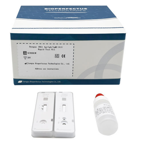 Kit de prueba del dengue - SC20301W series - Jiangsu Bioperfectus Technologies Co., Ltd. - de IgG / de IgM / de suero