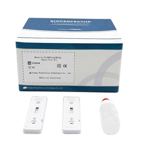 Kit de prueba de malaria - SC20203W series - Jiangsu Bioperfectus Technologies Co., Ltd. - de lactato deshidrogenasa / de Plasmodium / de sangre total