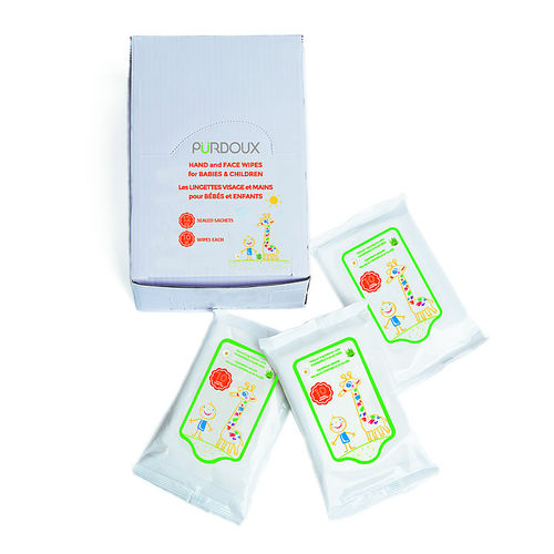 Toallita limpiadora para la higiene del bebé - Pürdoux™ - Choice One Medical - lote de 10