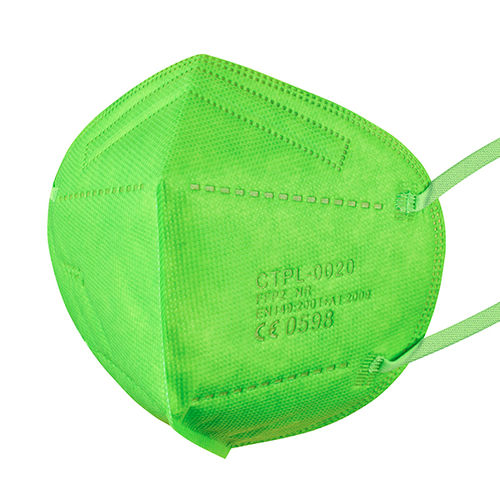 Mascarilla de protección FFP2 - Connexions Technology - verde / de tejido no tejido