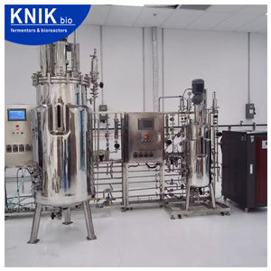 Biorreactor de laboratorio - 62 - KNIK CO.,LTD. - para la fermentación microbiana / de refrigeración / esterilizable in situ