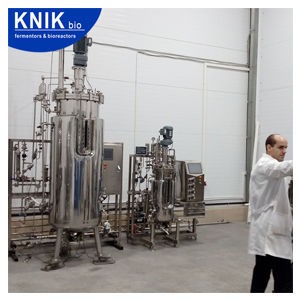 Biorreactor de laboratorio - BLBIO -500SBA - KNIK CO.,LTD. - para la fermentación microbiana / para cultivos celulares / de refrigeración