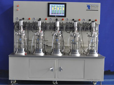 Biorreactor de laboratorio - BLBIO-5GC-5-H - KNIK CO.,LTD. - para la fermentación microbiana / para cultivos celulares / de refrigeración