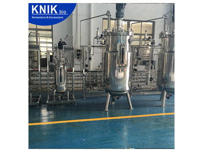 Biorreactor de laboratorio - 61 - KNIK CO.,LTD. - para la fermentación microbiana / para cultivos celulares / de refrigeración