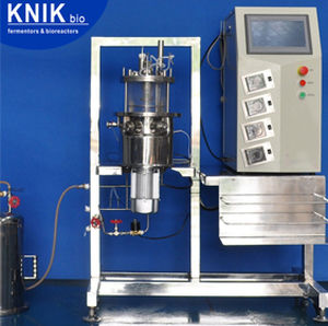 Biorreactor de laboratorio - 51 - KNIK CO.,LTD. - para la fermentación microbiana / para cultivos celulares / de refrigeración