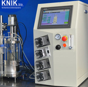 Biorreactor de laboratorio - BLBIO-GJ series - KNIK CO.,LTD. - para la fermentación microbiana / de refrigeración / apto para autoclave
