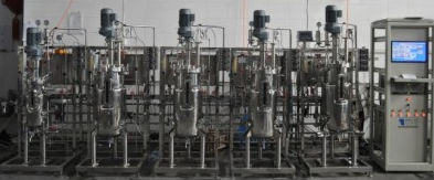 Biorreactor batch - BLBIO-15SJ-50SJ-4 - KNIK CO.,LTD. - fermentador alimentado discontinuo (Fed-batch) / de laboratorio / de síntesis paralela