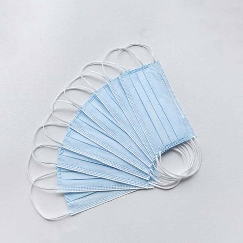 Mascarilla quirúrgica para adulto - YY 0469-2011 - Zhejiang Langci Medical Equipment Co., Ltd. - caja de 10 / desechable / de tres capas