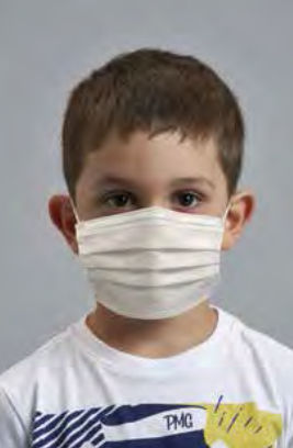 Mascarilla de protección pediátrica - MAS7-BABYTNT - Pointex - de polipropileno / de tejido / médica