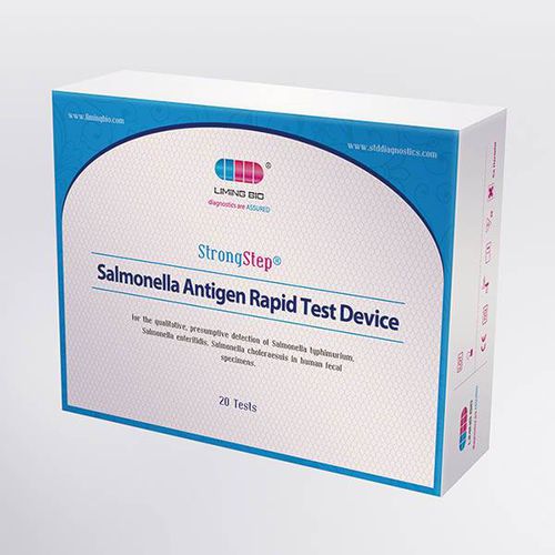 Prueba rápida de Salmonella - StrongStep® - Nanjing Liming Bio-products Co., Ltd. - de fiebre tifoidea / para antígenos / de Salmonella typhimurium