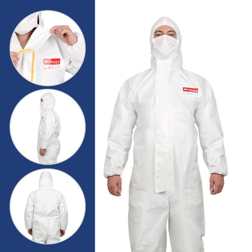 Equipo de protección individual sanitario unisex - Adasu Savunma Tekstil - transpirable / de tejido no tejido / impermeable