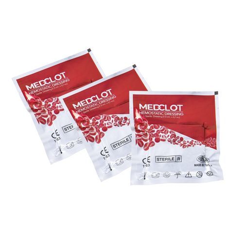 Apósito cutáneo hemostático - Med Clot - Adasu Savunma Tekstil