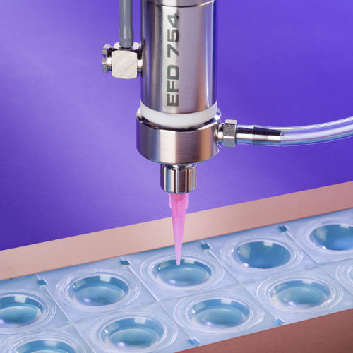 Válvula para la esterilización - 754V - Nordson EFD - CIP / SIP / de acero inoxidable
