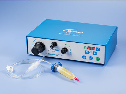 Dispensador de medios automático - Performus™  - Nordson EFD - de laboratorio / de mesa / de pasta de soldadura