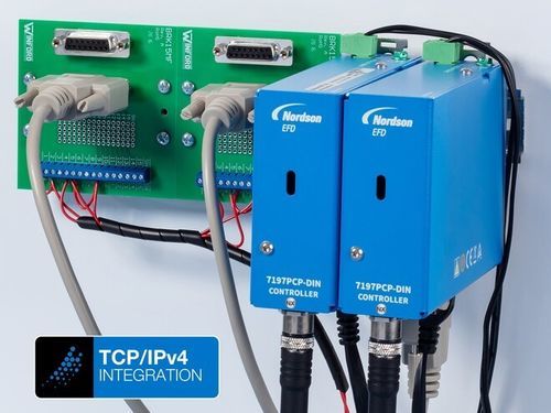 Unidad de control para producción - 7197PCP-DIN - Nordson EFD - para bomba / multifuncional / de proceso