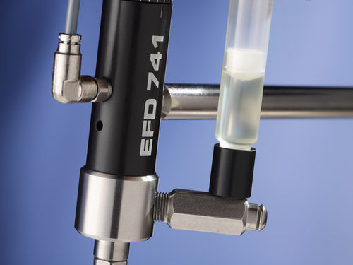 Válvula de mando - 741MD MicroDot™ - Nordson EFD - de pequeñas dimensiones / MDF / de alta velocidad