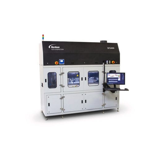 Sistema de inspección automatizada - AMI DF2400/FACTS2 C-SAM® - Nordson EFD - para el sector médico / de gran capacidad / autónoma