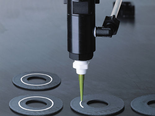 Válvula de pistón - 725D - Nordson EFD - para grasa / MDF / de acero inoxidable