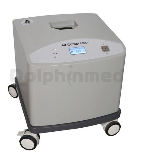 Compresor de aire médico -  DC100APLus - Shandong Dolphinmed Technology - con ruedas / sin aceite / con bomba