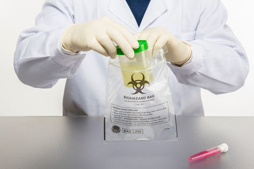 Bolsa de envasado para muestras biológicas - BIOHAZARD  - ORUM INTERNATIONAL - de transporte