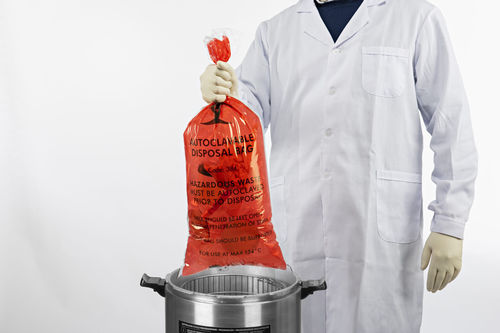 Bolsa de envasado para muestras biológicas - STERIBAG  - ORUM INTERNATIONAL - de transporte / apta para autoclave / de un solo uso