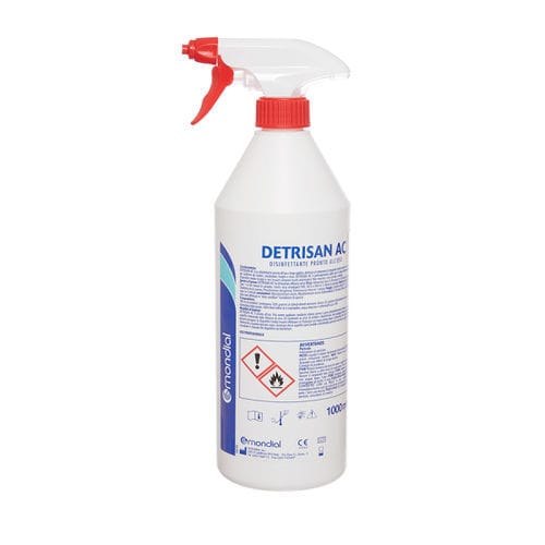 Desinfectante para dispositivos médicos - DETRISAN AC - Mondial - para suelos y superficies / líquido / 1000 mL