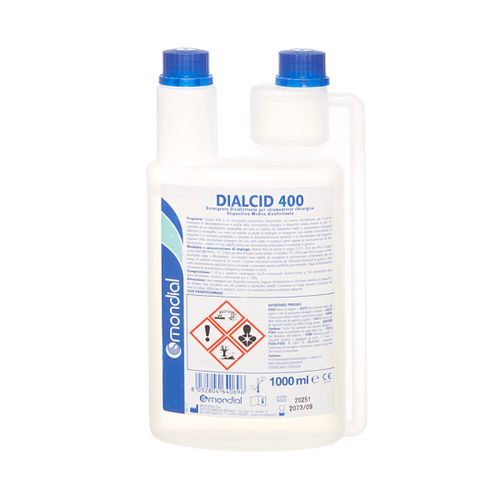 Detergente desinfectante - DIALCID 400  - Mondial - líquido / 1000 mL / enzima