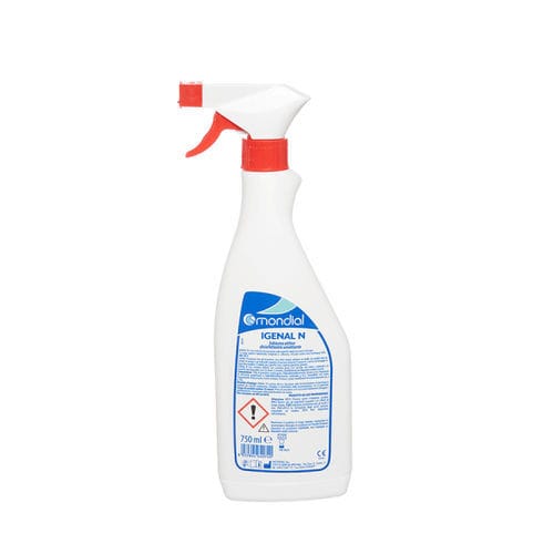 Desinfectante para dispositivos médicos - IGENAL N - Mondial - espuma / 750 ml / a base de cloro