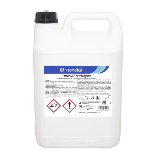 Detergente líquido - RINWASH PRZyme - Mondial - 5000 mL / enzima / para lavadoras