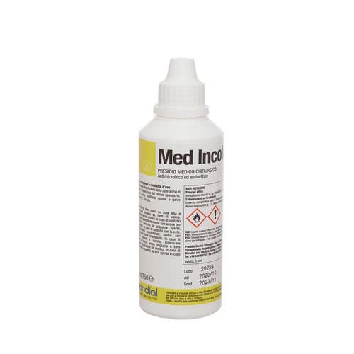 Desinfectante para la higiene de las manos - MED INCOLORE - Mondial - líquido / 250 mL / a base de alcohol